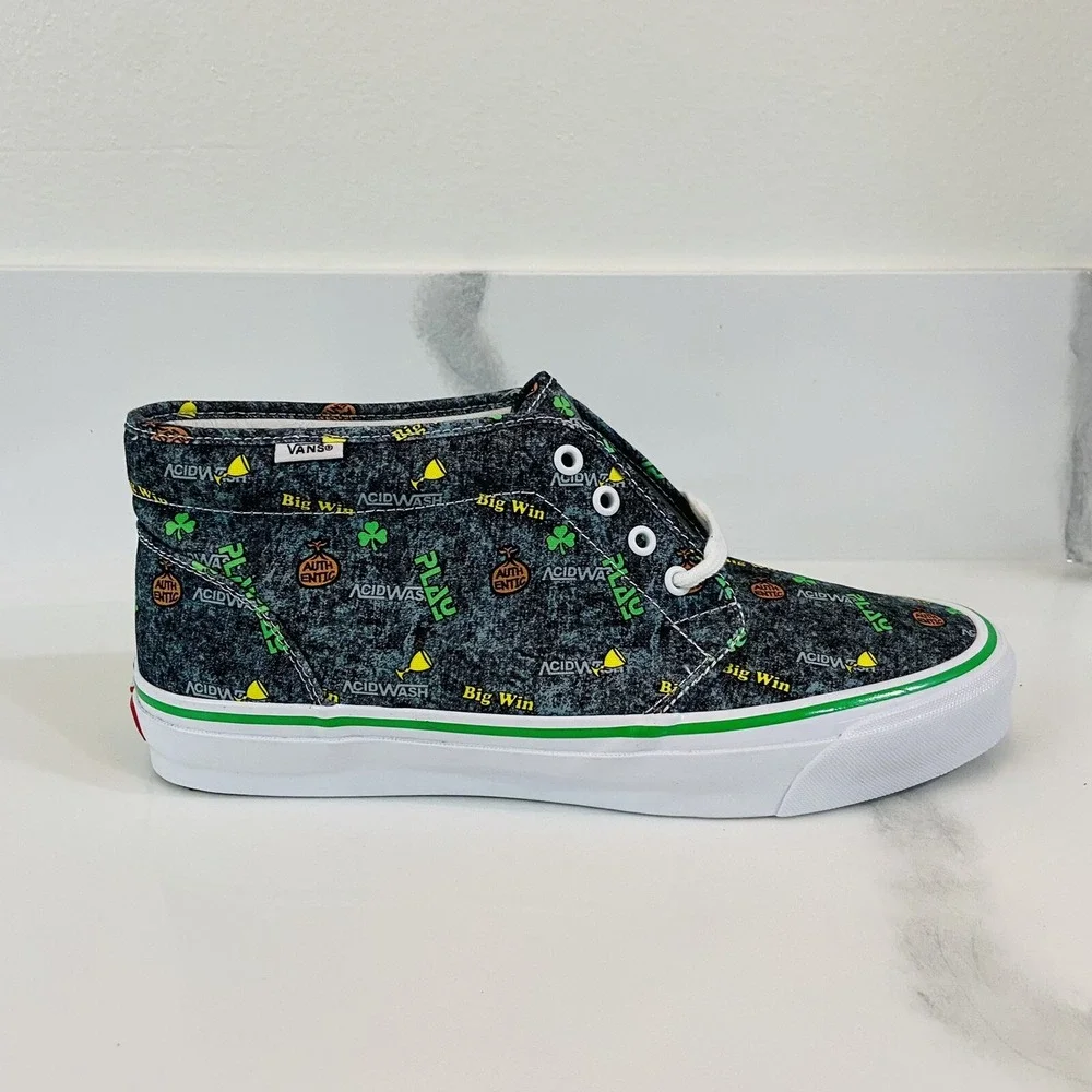 New VANS Vault X Chukka Ferg Fergadelic Acid Wash Shoes Sk8 Hi Mens Size 12